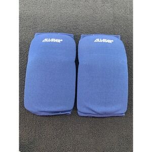 ALL STAR Extra‎ Long Sports Knee Pad Navy Blue Wrestling Boxing Volleyball